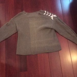 ZARA kids Oliver green knit sweater